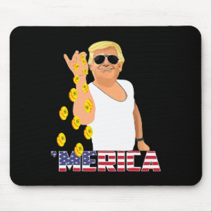 Tapis De Souris Les tenues de Trump pour l'Amérique