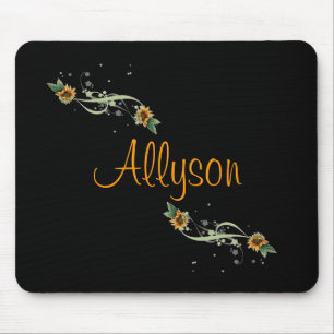 Tapis De Souris Les tournesols ont personnalisé Mousepad