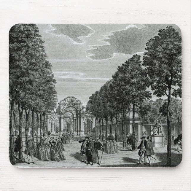 Tapis De Souris Les voûtes triomphales, la statue de Handel dans (Devant)