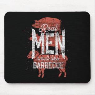 Tapis De Souris Les vrais hommes sentent comme un cadeau pour homm