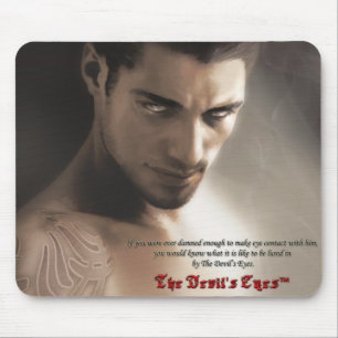 Tapis De Souris Les yeux Mousepad du diable
