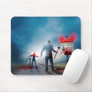 Tapis De Souris Les zombies aux yeux lumineux de SlipperyJoe pour 