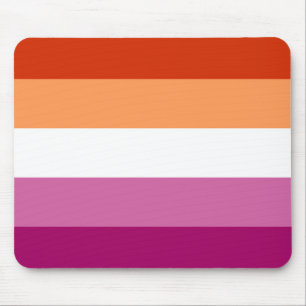 Tapis De Souris Lesbian Pride Flag