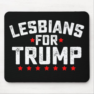 Tapis De Souris Lesbiennes Pour Trump LGBTQ Élection Présidentiell