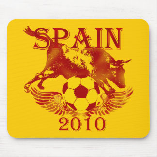 Tapis De Souris L'Espagne grunge 2010 mousepad faisants rage de