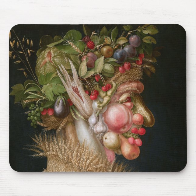 Tapis De Souris L'été, Arcimboldo (Devant)