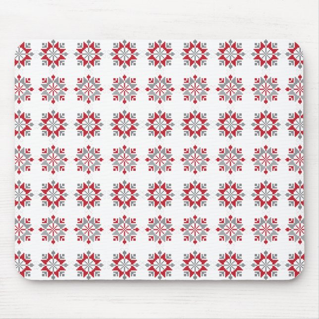 Tapis De Souris Letton motif géométrique du soleil du matin VII (Devant)