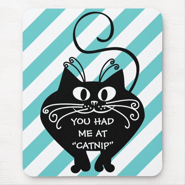 Tapis De Souris Lettre d'amour de mon chat : vous pouvez acheter (Devant)