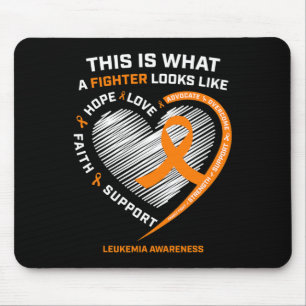 Tapis De Souris Leucémie Sensibilisation Combattants Cadeaux Homme