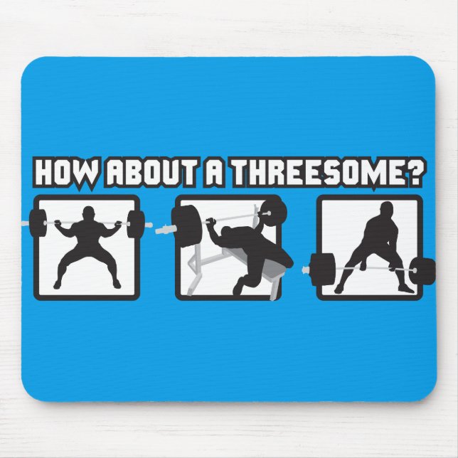 Tapis De Souris "Levage d'énergie" - Squale, Banc, Démonte (Devant)