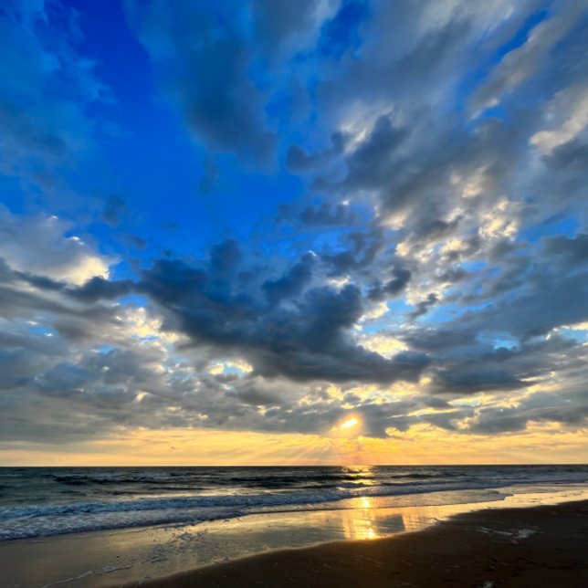 Tapis De Souris Lever de soleil au Beach Mouse Mat (Créateur téléchargé)