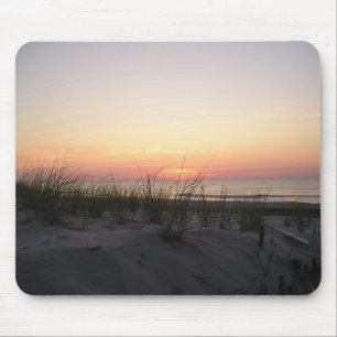 Tapis De Souris Lever de soleil au-dessus du rivage du Jersey