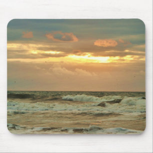 Tapis De Souris Lever de soleil de thanksgiving