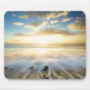 Tapis De Souris Lever de soleil d'or