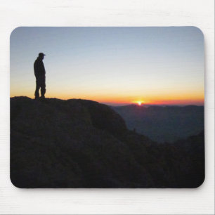 Tapis De Souris Lever du soleil sur le mont Whitney 2 - sentier Jo