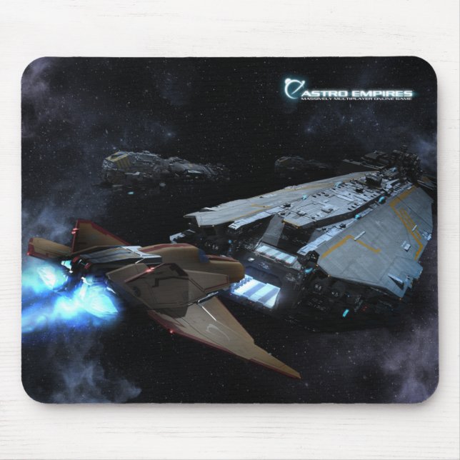 Tapis De Souris Leviathan et fighter mouse pad (Devant)