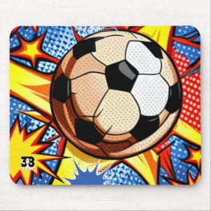 Tapis De Souris L'explosion du football