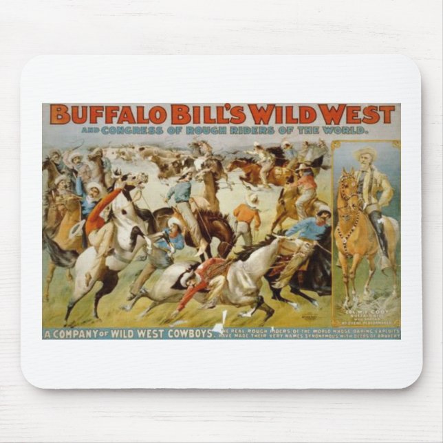 Tapis De Souris L'exposition occidentale sauvage de Buffalo Bill (Devant)