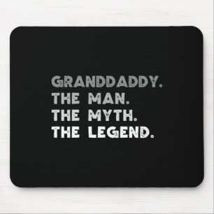 Tapis De Souris L'Homme Le Mythe La Légende Cool Grand-père