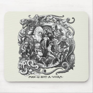 Tapis De Souris L'Homme N'Est Qu'Un Ver