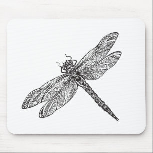 Tapis De Souris Libellule dans le style