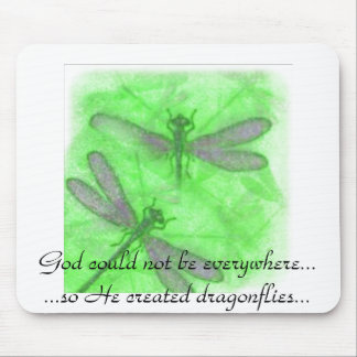 Tapis De Souris Libellule Mousepad