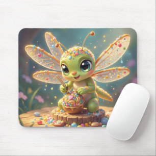 Tapis De Souris Libellule – Nectar stellaire de la nuit silencieus