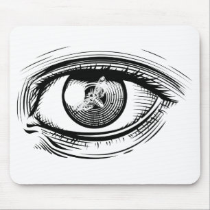 Tapis De Souris libellule oculaire