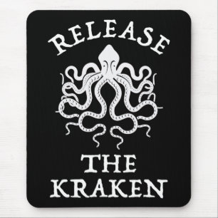 Tapis De Souris Libérez Kraken