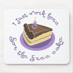 Tapis De Souris Libérez le gâteau Mousepad