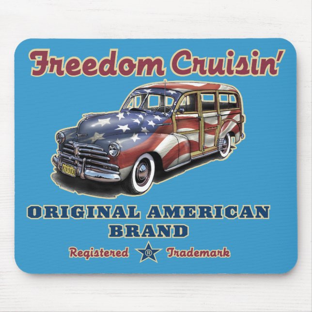 Tapis De Souris Liberté Cruisin' Mousepad (Devant)