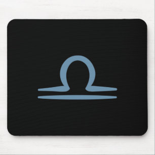 Tapis De Souris LIBRA Zodiaque Anniversaire Septembre Octobre Astr