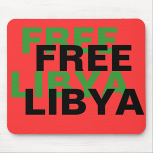 TAPIS DE SOURIS LIBYE LIBRE