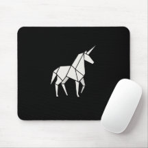 Tapis de souris LICORNE ORIGAMI