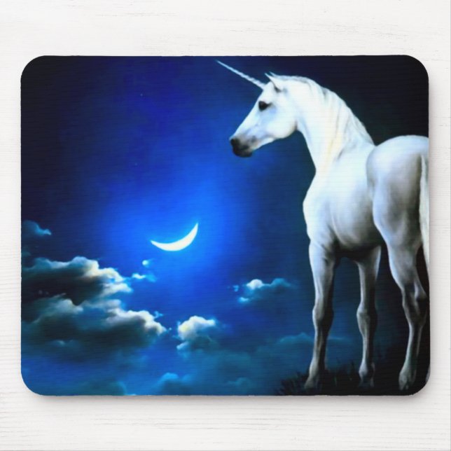 Tapis De Souris Licorne solitaire (Devant)