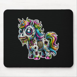 Tapis De Souris Licorne Zombie Épouvantable Monstre d'Horreur Hall