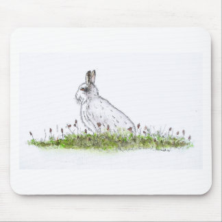 Tapis De Souris Lièvre de neige