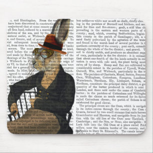 Tapis De Souris Lièvres de Horatio sur la chaise