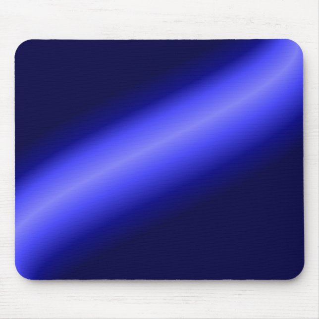 Tapis De Souris Ligne bleue mince (Devant)