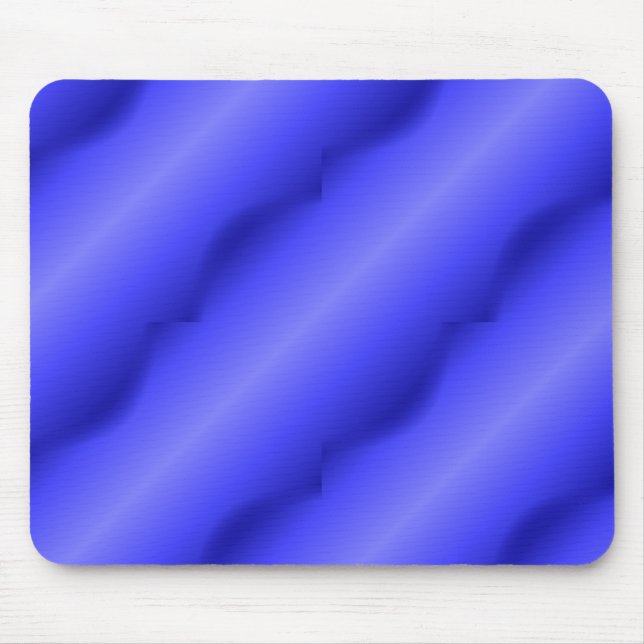 Tapis De Souris Ligne bleue mince (Devant)