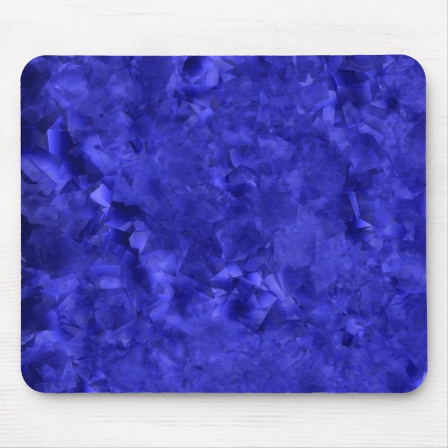 Tapis De Souris Ligne bleue mince (Devant)
