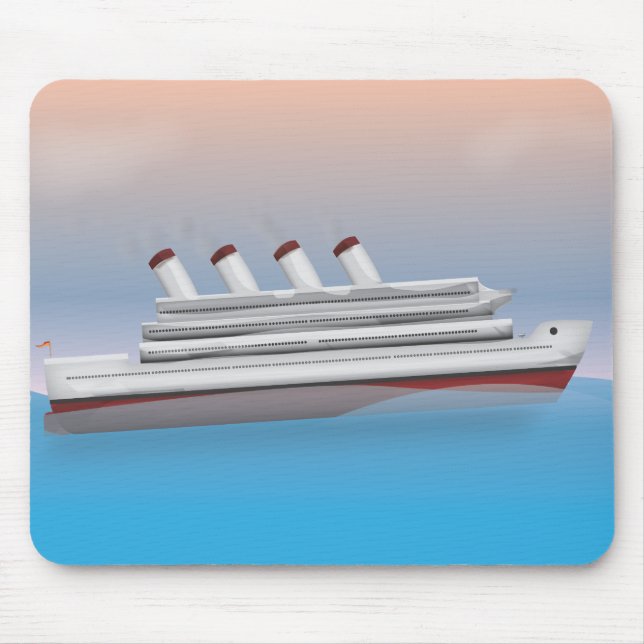 Tapis De Souris Ligne de croisière (Devant)