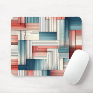 Tapis De Souris Lignes Abstraites en Harmonie