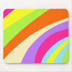 Tapis De Souris Lignes colorées