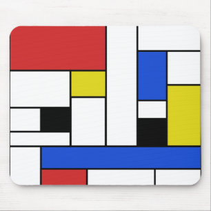 Tapis de souris Lignes Mondrian