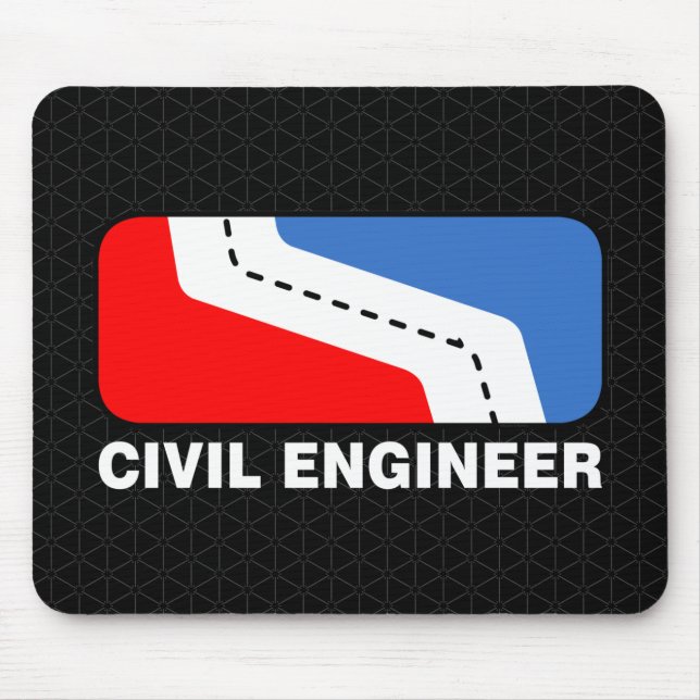 Tapis De Souris Ligue du génie civil (Devant)