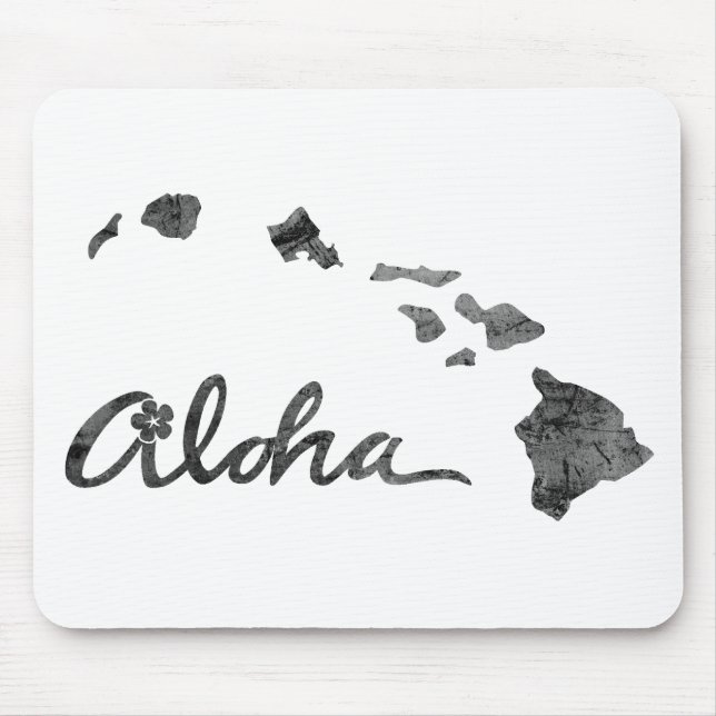 Tapis De Souris L'île d'Aloha en détresse (Devant)