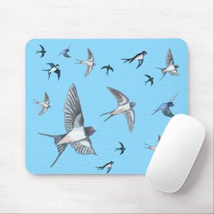 Tapis De Souris L'Illustration De L'Avalière Volante