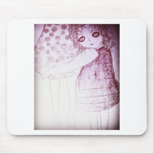 Tapis De Souris Lily était une petite fille