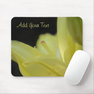 Tapis De Souris Lily jaune par Shirley Taylor